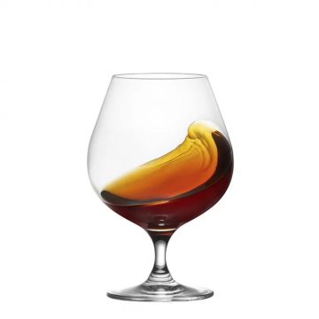 „Сет от 6 прозрачни чаши за коняк / brandy 660 ml RONA“