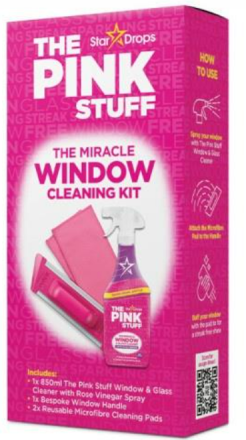 THE PINK STUFF комплект cleaning kit за прозорци