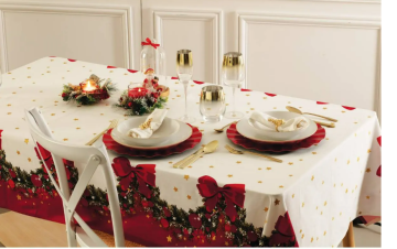 Atmosphera Коледна покривка 140х360 Garland