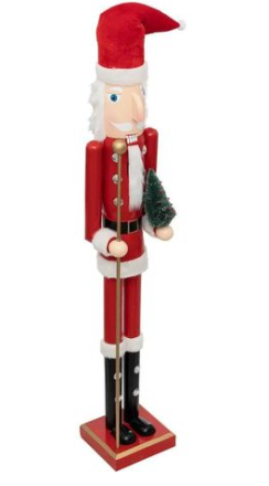 Atmosphera Коледна декорация Nutkrecker Santa 106см