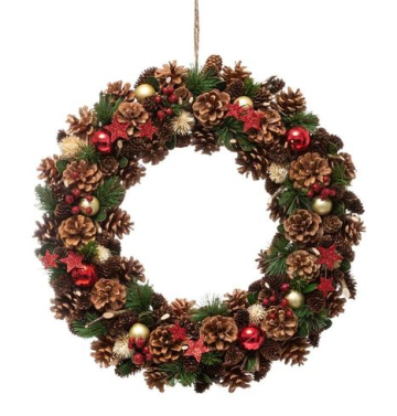 Atmosphera Коледен венец d50см Houx