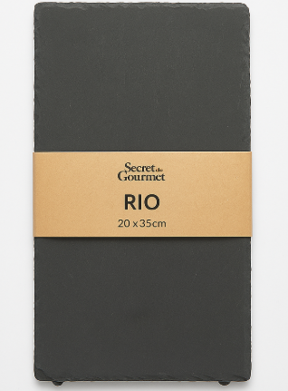 Secret de courmet каменна дъска RIO 20x35см
