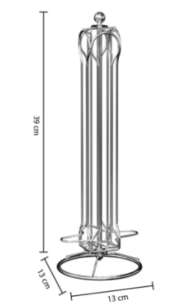 5Five стойка за капсули 36бр инокс