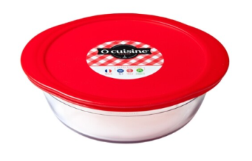 Ocuisine съд за печене кръг силикон капак 2,3л 26см 