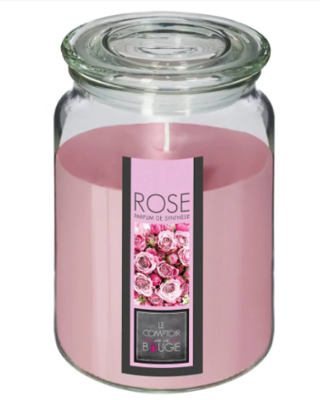 Atmosphera ароматна свещ de la BOUGIE 510гр ROSE