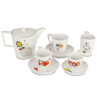 BergHOFF комплект 2 чаши+чинийки 180мл coffee Codriez