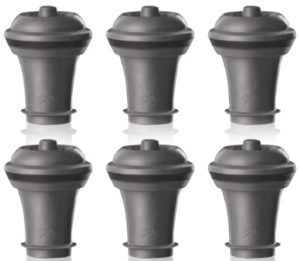 VacuVin вакуумни тапи за вино 6бр