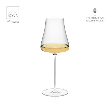 „RONA Premium AURA 450 ml ръчно изработена чаша за вино – комплект 2 бр. в луксозна кутия“