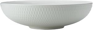 Maxwell & Williams Diamonds Round Serving Bowl 28 cm – порцеланова купа с релефен дизайн на шестоъгълници