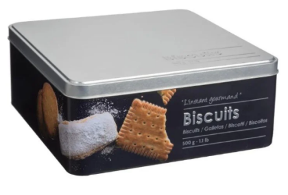 Secret de Gourmet 3D КУТИЯ ЗА БИСКВИТИ 20х20х8,2см