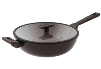 Sambonet дълбок тиган с капак 30см 5л Titan pro double indution