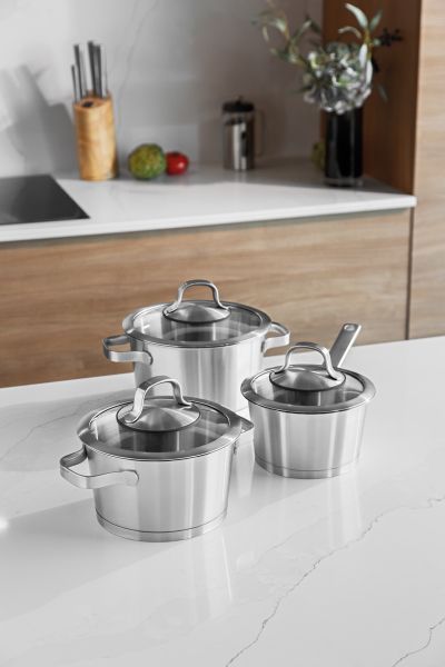 BergHOFF комплект тенджери 10ч Manhatan индукция