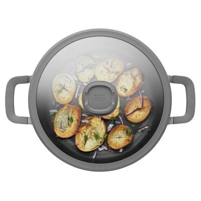 BergHOFF тиган две дръжки и капак 28см STONE LEO