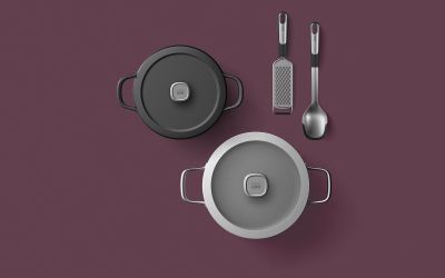 BergHOFF грил тиган ф26см чугун Graphite LEO