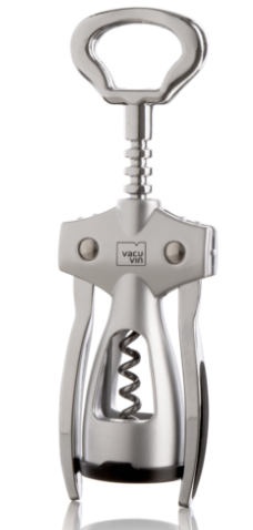 VacuVin тирбушон winged кутия Silver