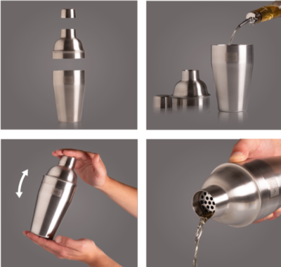 VacuVin шейкър stainless steel