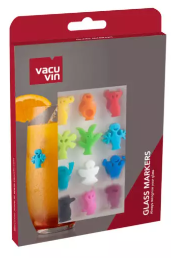 VacuVin маркери Party people 12бр