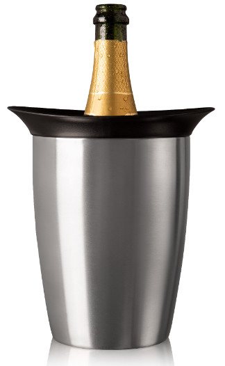VacuVin охладител за шампанско Инокс