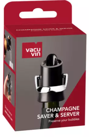 VacuVin тапа за наливане и съхранение на шампанско 