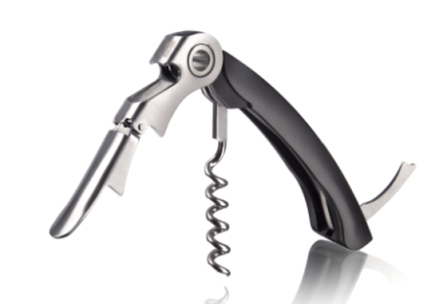 VacuVin тирбушон сервитьорски Corkskrew с двоен шарнир лагер