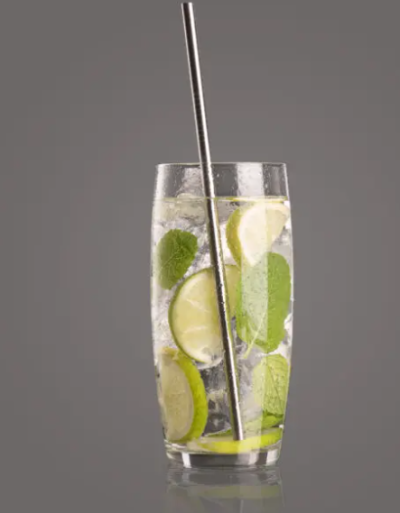 VacuVin 4 сламки с четка за почистване