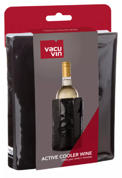 VacuVin охладител за вино Active cooler Черен