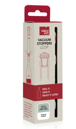 VacuVin вакуумни тапи за вино Loop 4бр