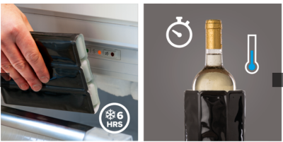 VacuVin охладител за вино Active cooler Grape