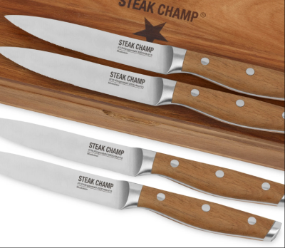 STEAK CHAMP Gourmet steak ножове 4ка