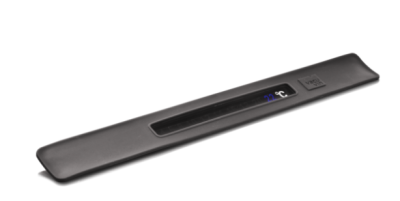 VacuVin термометър за бутилка Snap Grey