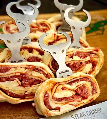 STEAK CHAMP мини bull fork 2бр 