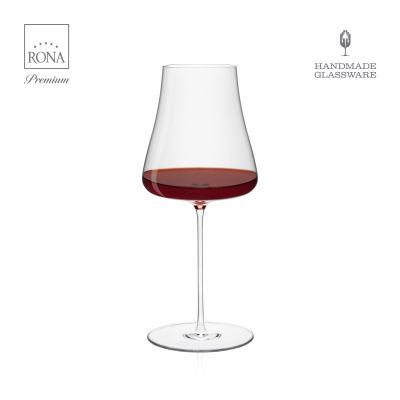 „RONA Premium AURA 700 ml ръчно изработена чаша за вино – комплект 2 бр. в луксозна кутия“