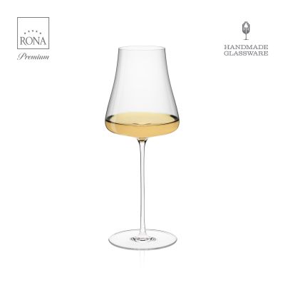 „RONA Premium AURA 450 ml ръчно изработена чаша за вино – комплект 2 бр. в луксозна кутия“