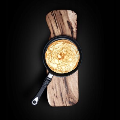 AMT тиган за палачинки Ø28 см, индукционен, със сменяема дръжка и Lotan незалепващо покритие