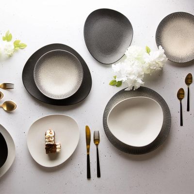 Secret de gourmet чиния десерт ATELIER 21см сив