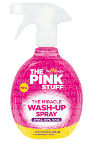 THE PINK STUFF СПРЕЙ ПЯНА WASH UP ЗА ПОВЪРХНОСТИ И СЪДОВЕ 500мл