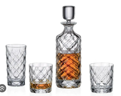 BOHEMIA wiskey set Tiny  6+1