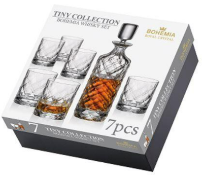 BOHEMIA wiskey set Tiny  6+1