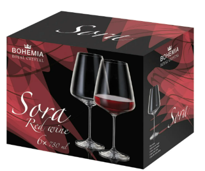 BOHEMIA SORA чаши 780мл 6ца
