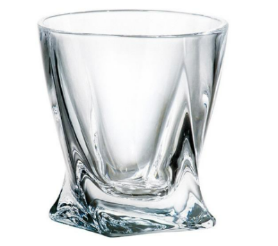 BOHEMIA чаши Куадро 55мл ниски кристал