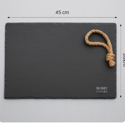 Secret de courmet каменна дъска RIO 45x30см