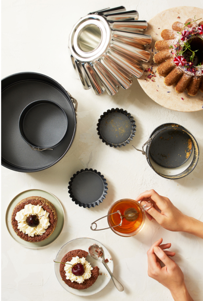 GastroMax форми за тарт/тарталети 4бр ф10см