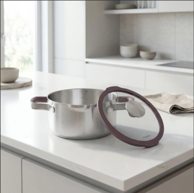BergHOFF HOME Elements тенджера 18см Aubergine