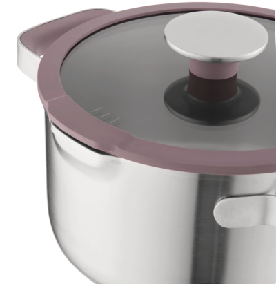 BergHOFF HOME Elements тенджера 18см Aubergine