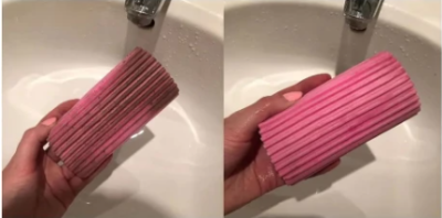 Scrub Daddy Гъба за почистване на прах Damp Duster - розова