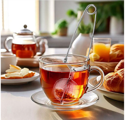 PEDRINI прибор за запарка на чай с дръжка 