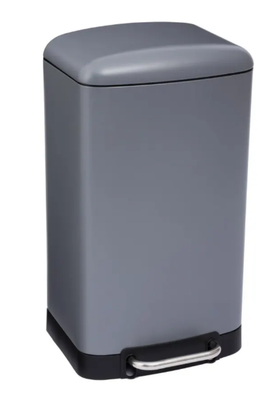 5FIVE КОШ ЗА БОКЛУК С ПЕДАЛ 30л антрацид