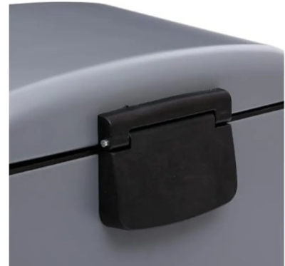 5FIVE КОШ ЗА БОКЛУК С ПЕДАЛ 30л антрацид