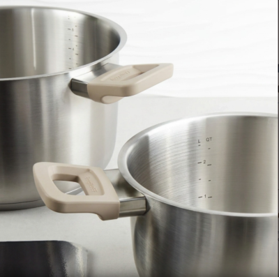 BergHOFF  комплект тенджери 6ч Bolt Oyster
