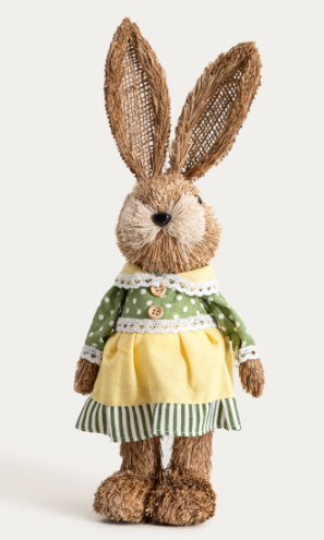 Homla декорация заек Mell girl 38см